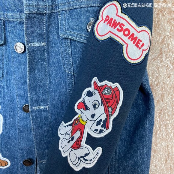 Paw Patrol Kids Denim Jacket 5T - Picture 4 of 13